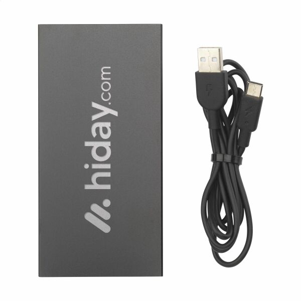 Tecco GRS Recycled Alu Powerbank 5000 Ladegerät - schwarz Tecco GRS Recycled Alu Powerbank 5000 Ladegerät - schwarz