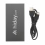 Tecco GRS Recycled Alu Powerbank 5000 externe oplader - zwart