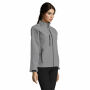 ROXY - ROXY dames shoftshell 340g - XXL - Grijs Gemeleerd