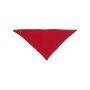 Bandana Bib white/red one size