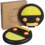 ABS catch ball game set Oberon black
