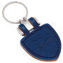 Sleutelhanger P02778, Kunstleder, Blauw