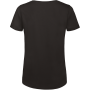 Organic Cotton Inspire Crew Neck T-shirt / Woman Black S Organic Cotton Inspire Crew Neck T-shirt / Woman Black S