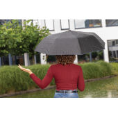 21 "Impact AWARE ™ RPET 190T Pongee tweekleurige miniparaplu, blauw