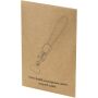 Arich RCS gerecyclede polsband met ingebouwde 20 W Type-C-oplaadkabel - Zwart