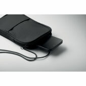 KOROVIN POUCH - Crossbody reistas RPET - Zwart