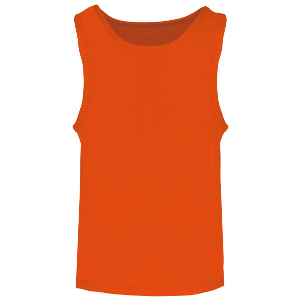Licht trainingshesje van mesh kids Spicy Orange 10/14 jaar Licht trainingshesje van mesh kids Spicy Orange 10/14 jaar