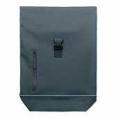 LAPTOSA - Laptop 15" rolltop PU rugzak - Marineblauw