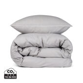 VINGA Marston OCS biologisch katoenen beddengoedset, 4 stuks, grijs