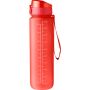 rPET drinkfles Brinley 1000 ml rood