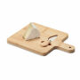 DARFIELD - Bamboe kaasplank met mes - Hout