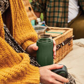 Black+Blum Travel Cup Glas 340ML, olijfgroen