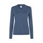 SEVEN SEAS The knit | v-neck | dames - Blauw gemêleerd, 2XL SEVEN SEAS The knit | v-neck | dames - Blauw gemêleerd, 2XL