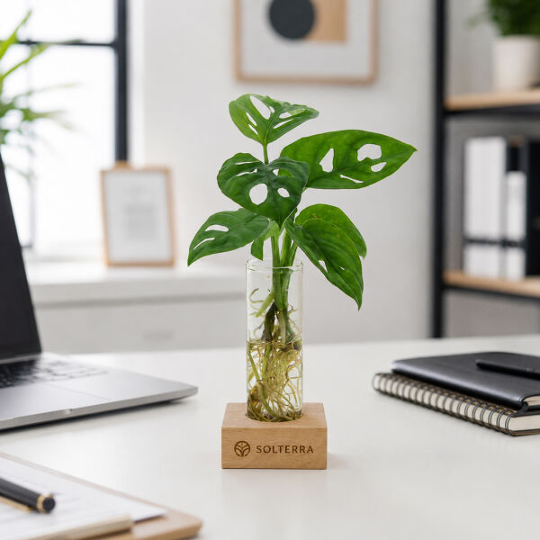 Hydroponic plants - Single tube & wood Hydroponic plants - Single tube & wood
