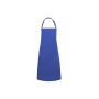 BIB APRON BASIC WITH BUCKLE, BLUE, One size, KARLOWSKY