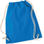 Katoenen gymtas Sapphire Blue One Size