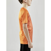 PROGRESS 2.0 GRAPHIC JERSEY J CARROT/BLACK 158/164