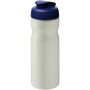 H2O Active® Eco Base 650 ml sportfles met kanteldeksel - Ivoorwit/Blauw