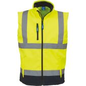 hi vis yellow/navy
