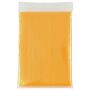 Wegwerp poncho, kleur transparant geel Wegwerp poncho, kleur transparant geel