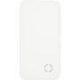 Slender slanke dubbele powerbank van 4000 mAh - Wit