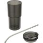 Archer 480 ml dubbelwandige plastic beker - Zwart