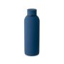 ODIN. Dubbelwandige roestvrijstalen (36% gerecycled) vacuümfles 550 mL