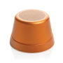 Nivio RCS gerecycled aluminum magnetische 5W Speaker, oranje