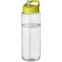 H2O Active® Vibe 850 ml sportfles met tuitdeksel - Transparant/Lime