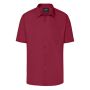 Men's Business Shirt Shortsleeve wine 6XL
