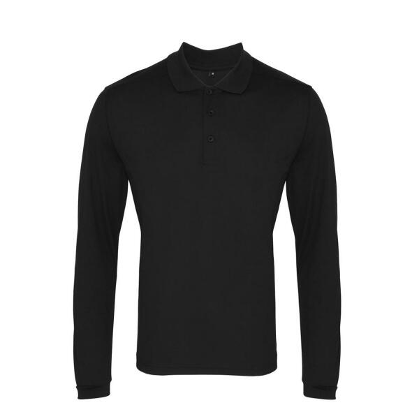Long Sleeve Coolchecker® Piqué Polo Shirt