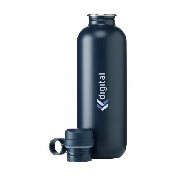 Belly RCS 750 ml Single Wall Trinkflasche - blau/blau Belly RCS 750 ml Single Wall Trinkflasche - blau/blau