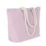 Totebag in marinestijl Washed Parma Pink One Size