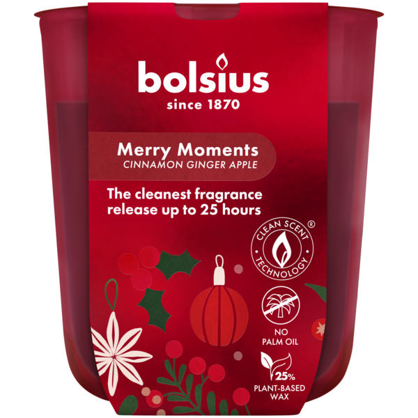 Bolsius True Glow Gift Set (Bordeaux Red) Bolsius True Glow Gift Set (Bordeaux Red)