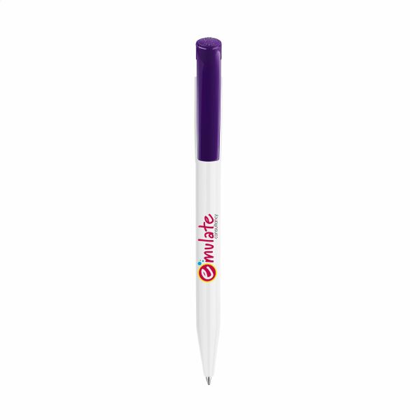 Stilolinea S45 Solid pennen - wit/paars Stilolinea S45 Solid pennen - wit/paars