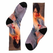 Print Sokken met polyester