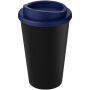 Americano® Eco 350 ml gerecyclede drinkbeker - Zwart/Blauw