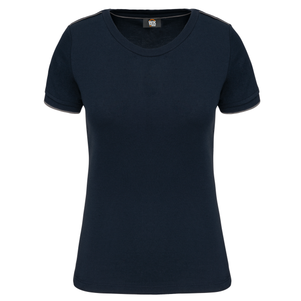 Dames werkshirt Day To Day korte mouwen
