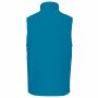 Bodywarmer van microfleece heren tropical blue L