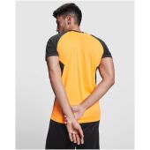 Bugatti unisex sportshirt met korte mouwen - Wit/Koningsblauw - 2XL