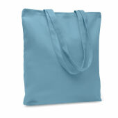 RASSA COLOURED - Stevige canvas boodschappentas - Petrol