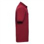 RUS Hardwearing Polycotton Polo, Classic Red, XS