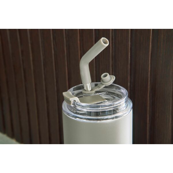 Roestvrijstalen dubbelwandige drinkfles (500 ml) Omari zwart Roestvrijstalen dubbelwandige drinkfles (500 ml) Omari zwart