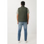 IQONIQ Meru heren gerecycled polyester bodywarmer, khaki (XXXL)
