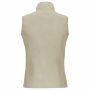 Bodywarmer van microfleece dames beige L