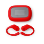 SANDES draadloze oordopjes - rood