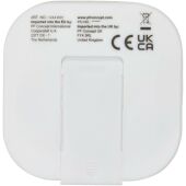 Baekdu bedrade Type-C headset met opbergdoos van gerecycled plastic - Wit