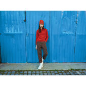 IQONIQ Zion gerecycled katoen sweater, rood (XXS)