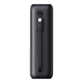 Anker Powerbank 25.000 mAh 165W met ingebouwde  kabel, grijs, zwart