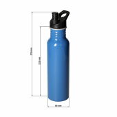 Aluminiumfles "Miami", 0,6 l Aluminiumfles "Miami", 0,6 l